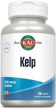 Load image into Gallery viewer, KAL Kelp Iodine 225 mcg 250 C
