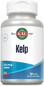 KAL Kelp Iodine 225 mcg 250 C