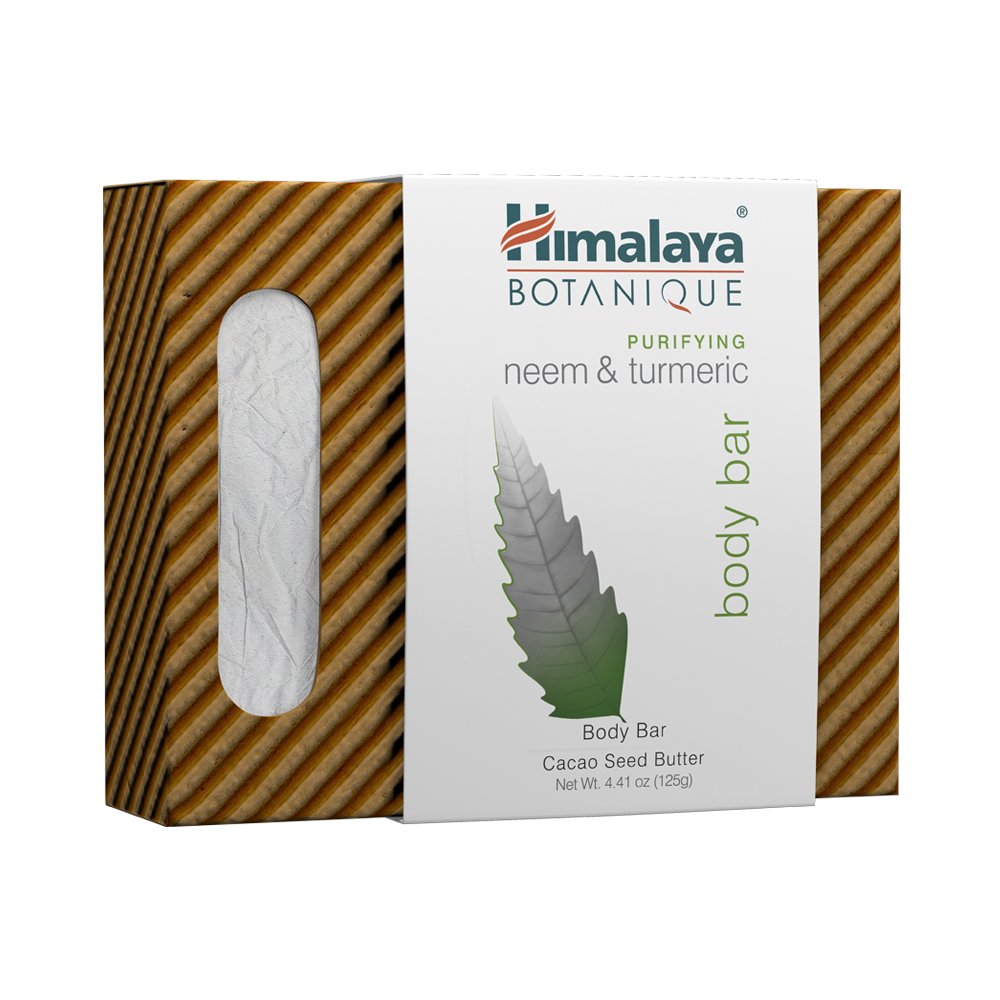 Himalaya Purifying Neem + Turmeric Body Bar 4 oz