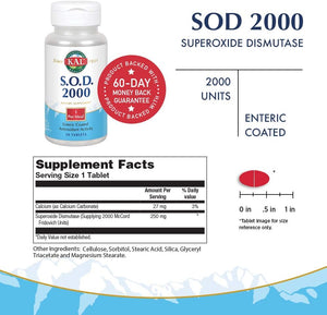 KAL S.O.D 250 mg 50 T