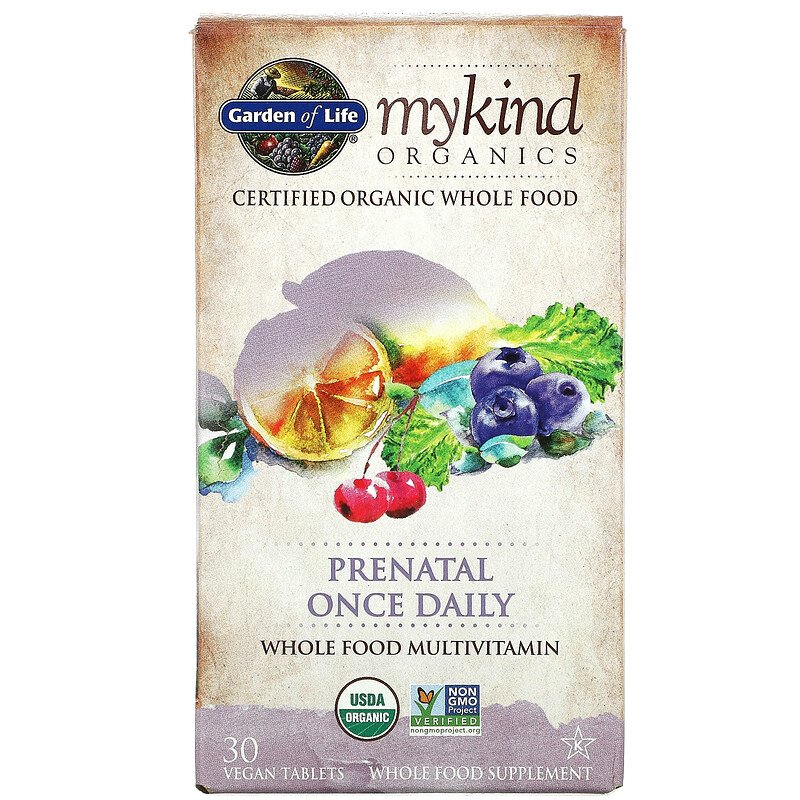 Garden of Life Prenatal Once Daily 30vt