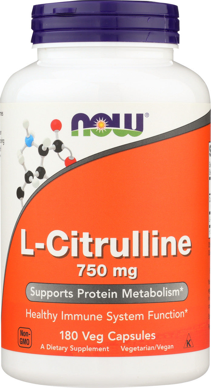 Now L-Citrulline 750mg 180vc