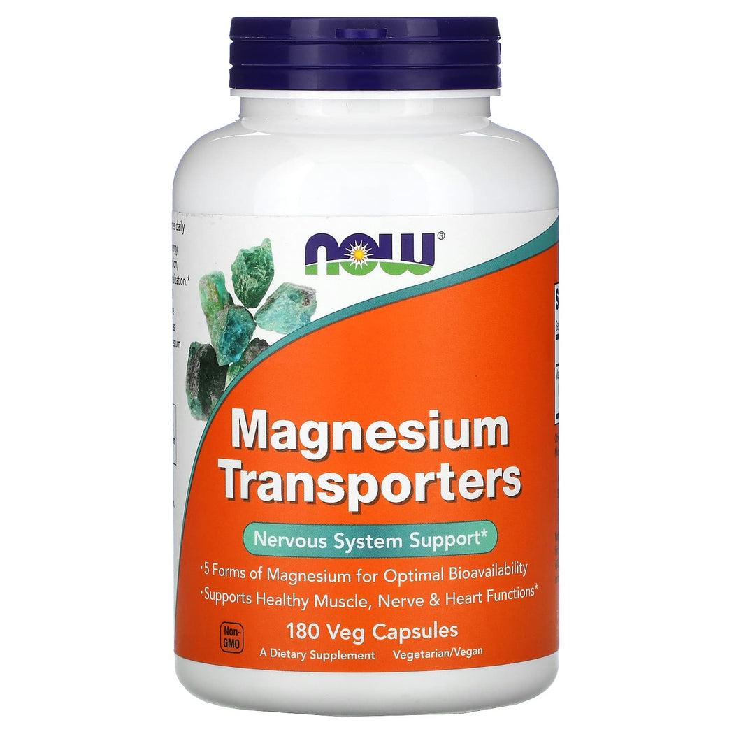 Now Magnesium Transporters 180vc