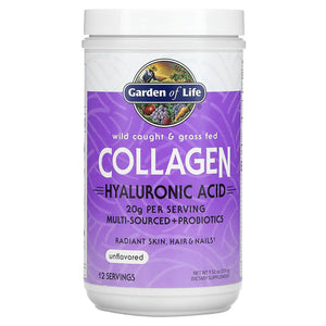 Garden of Life Collagen Hyaluronic Acid Unflavored 9.52oz