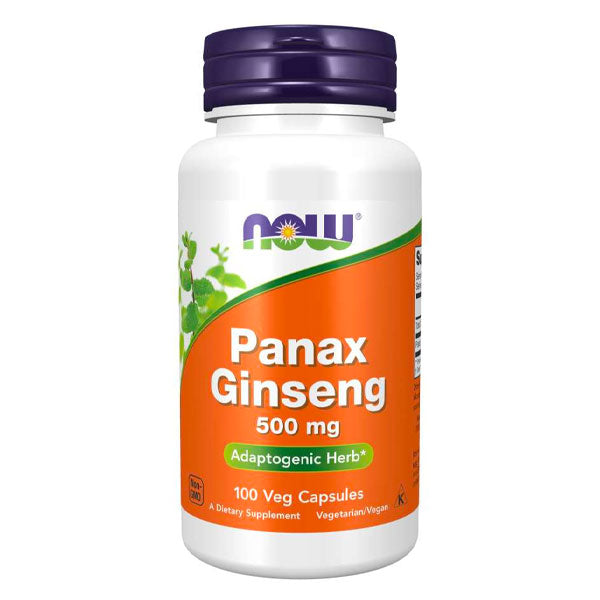 Now Panax Ginseng 500mg 100vc