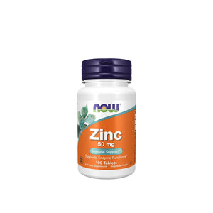 Now Zinc 50mg 100t