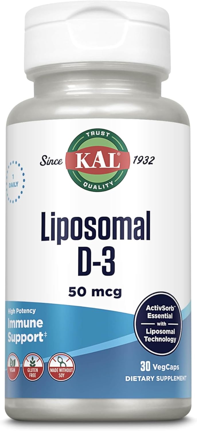 KAL Liposomal D-3 50 mcg 30 C