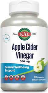 KAL Apple Cider Vinegar 60chew