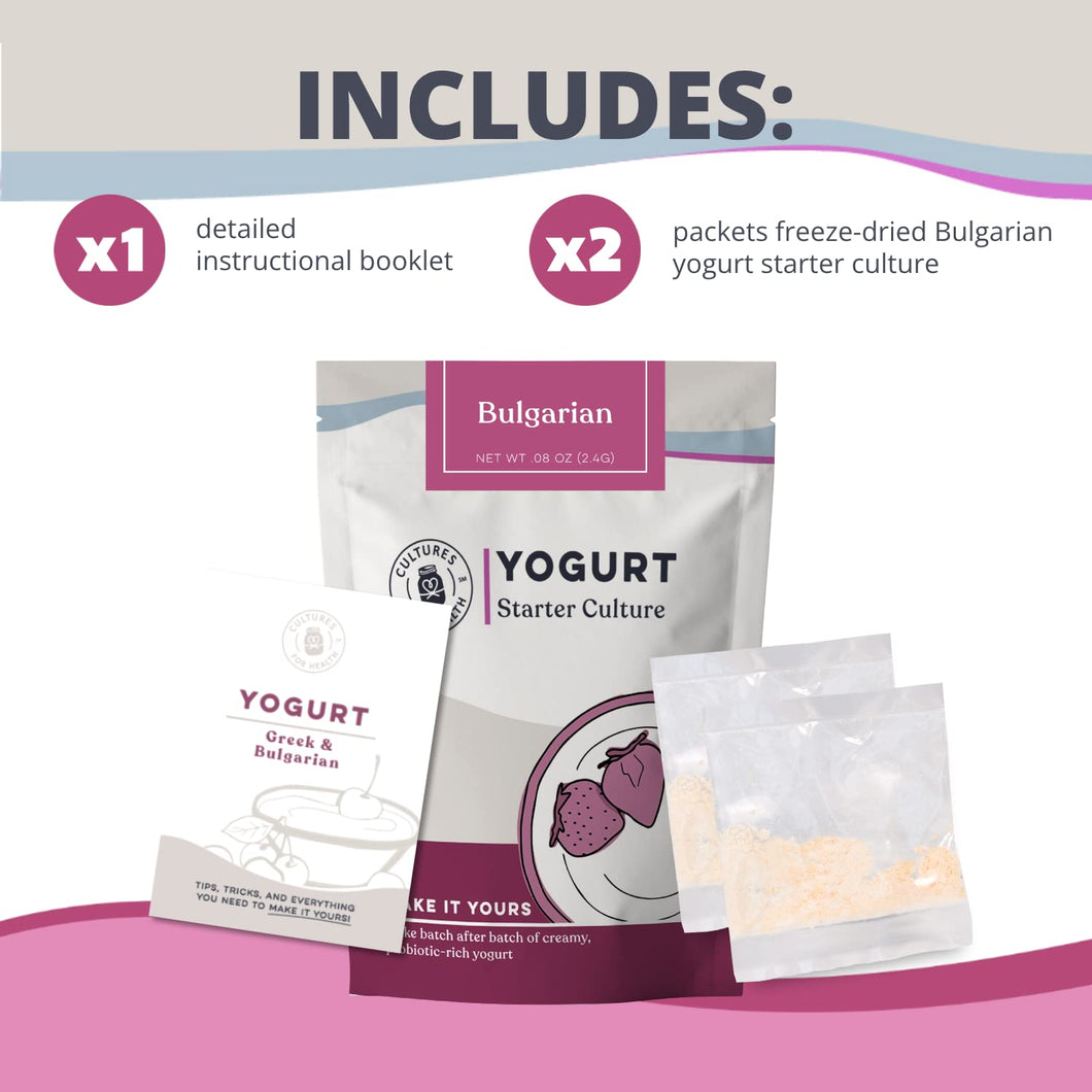 Cultures for Health Bulgarian Yogurt Starter Culture .08oz