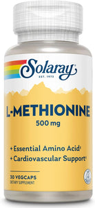 Solaray L-Methionine 500 mg 30 C
