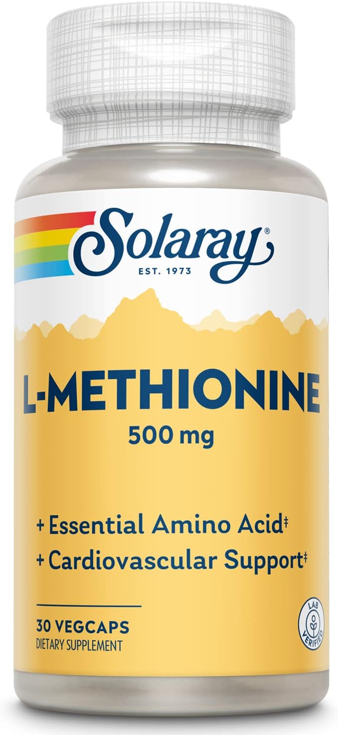 Solaray L-Methionine 500 mg 30 C