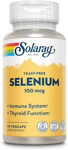 Solaray Selenium 100mcg 90vc