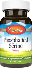 Load image into Gallery viewer, Carlson Phosphatidyl Serene 100 Mg 90 Sg
