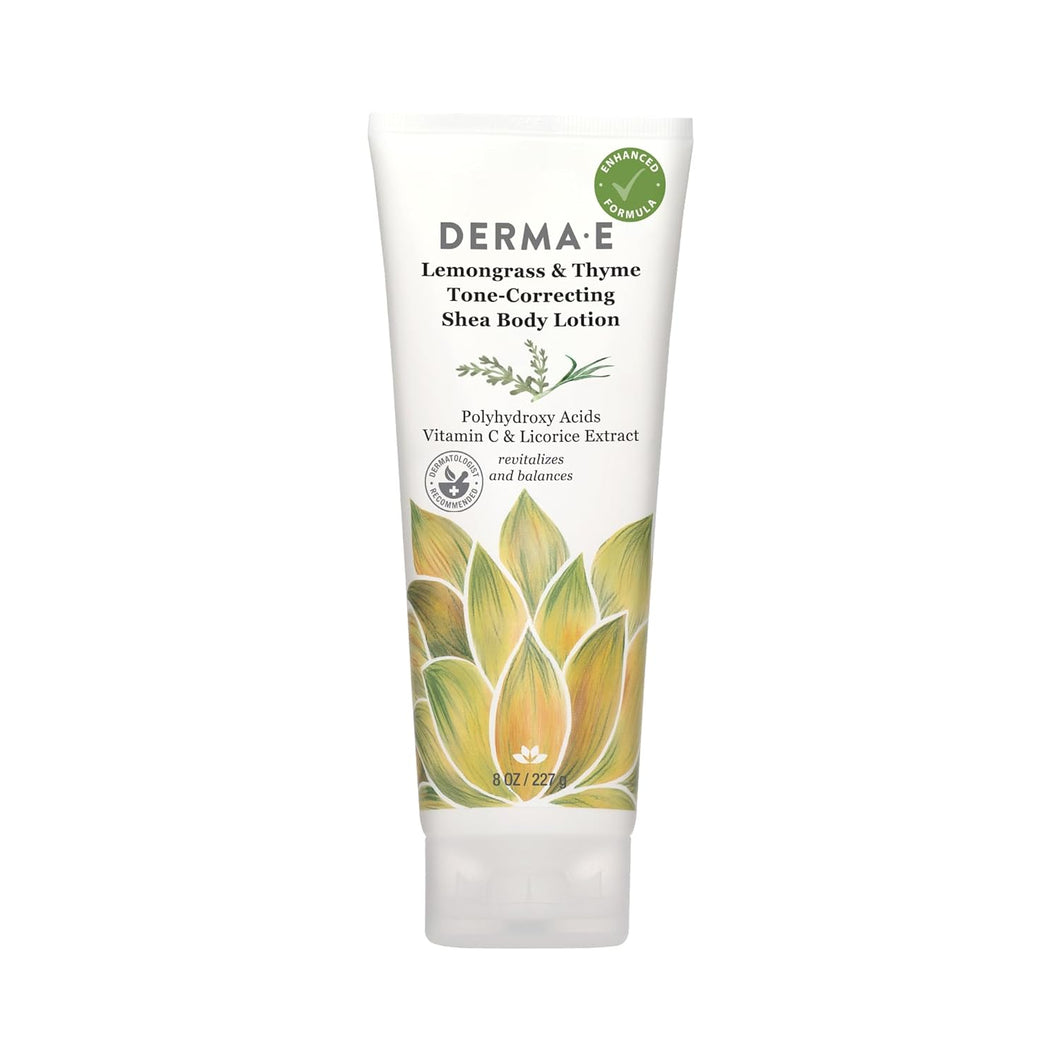 Derma E Rstr Shea Bdy Ltn Lmngrs Thym Ogc 8oz