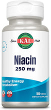 Load image into Gallery viewer, KAL Niacin 250 mg 100 T
