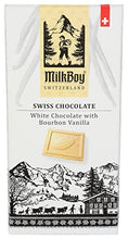 Load image into Gallery viewer, MilkBoy Swiss White Chocolate with Bourbon Vanilla 3oz
