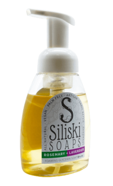 Siliski Soap Rosemary + Lavender 8 fl oz