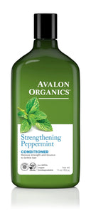 Avalon Organics Strengthening Peppermint Conditioner 11 oz