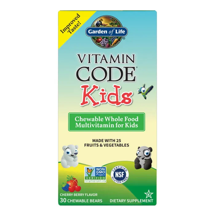 Garden Life Vitamin Code Kids Ogc 30 Chw