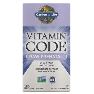 Vitamin Code Raw Prenatal 180vc