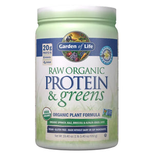 Raw Organic Protein & Greens Vanilla 19.4oz
