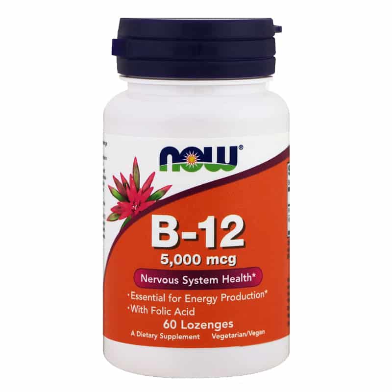 Now B-12 5,000mcg 60lz
