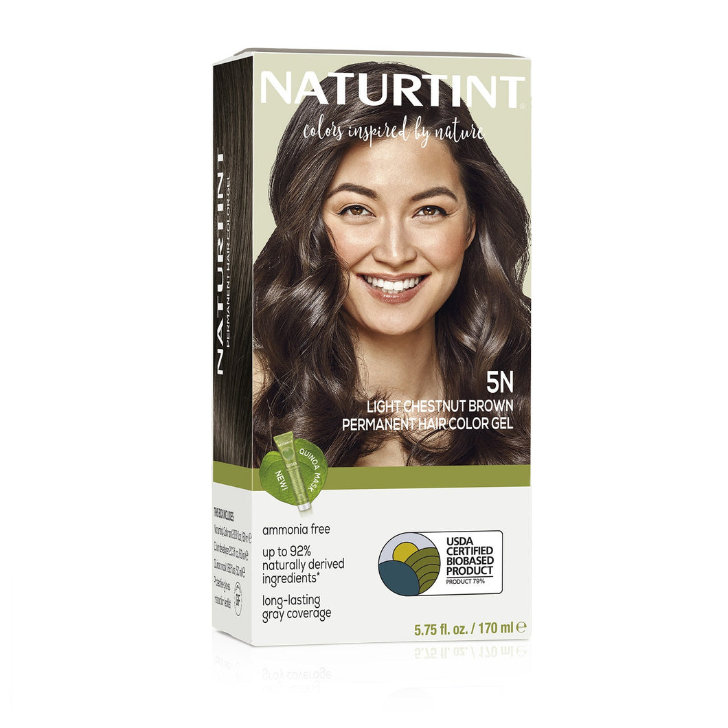 Naturtint Permanent Hair Color Gel Light Chestnut Brown 5N