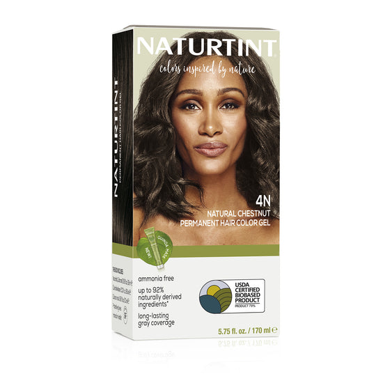 Naturtint Permanent Hair Gel Natural Chestnut 4N