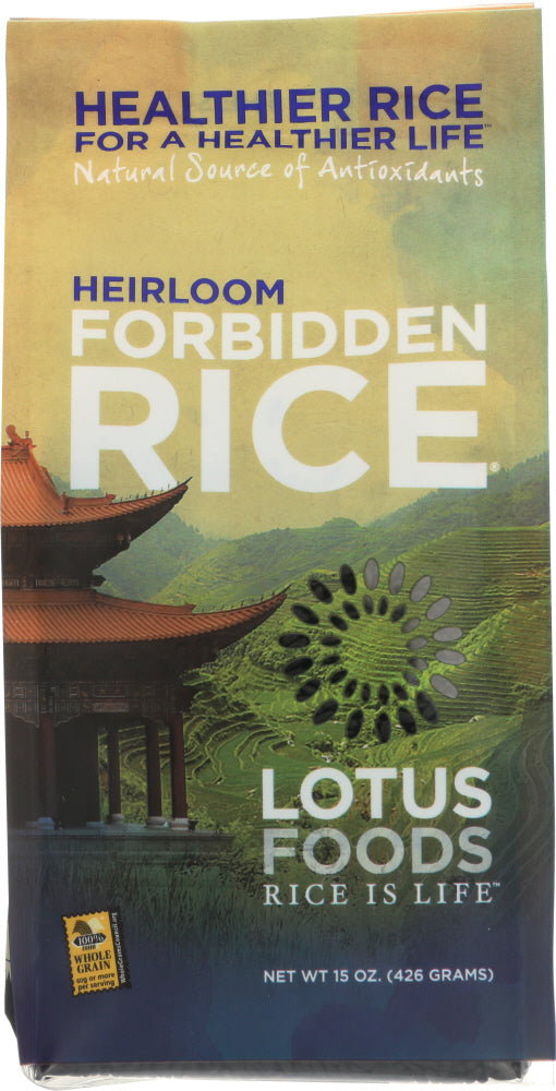 Heirloom Forbidden Rice Lotus Foods