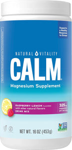 Calm Magnesium Rsp Lmn 16 oz