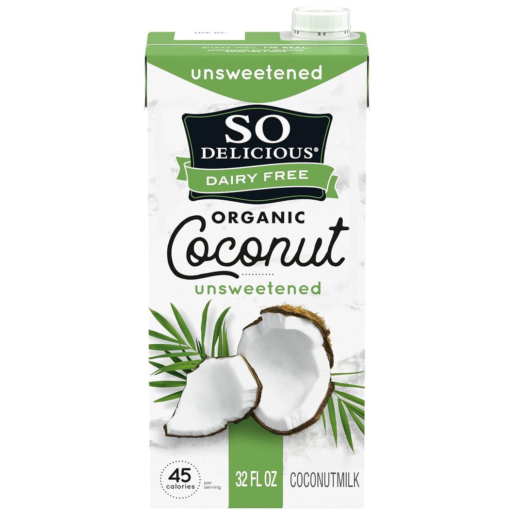 Coconut Milk Unsweetend Organic So Delicious