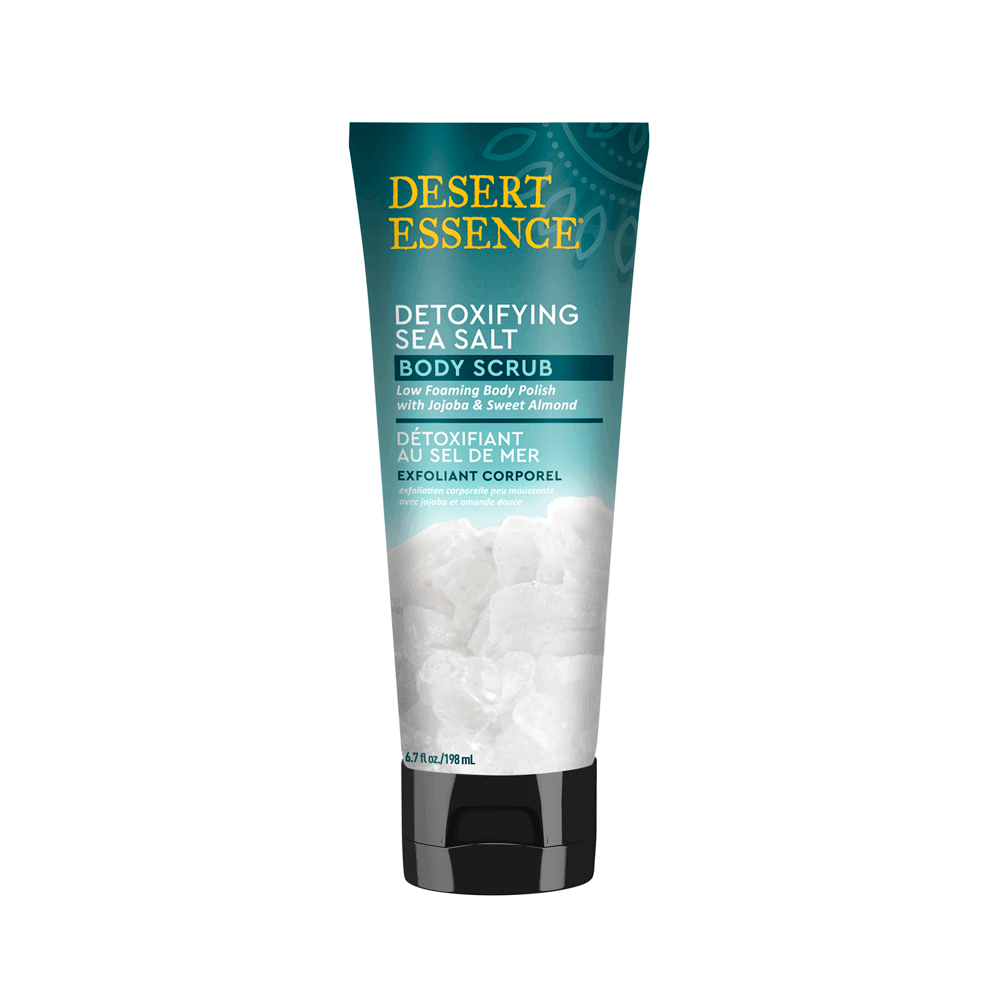 Desert Essence Detoxifying Sea Salt Body Scrub