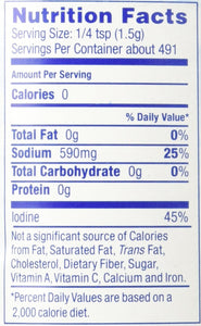 Hain Sea Salt Iodized 26oz