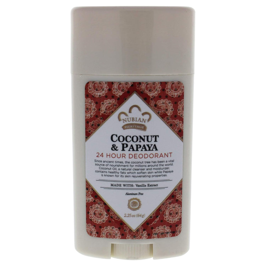 Coconut & Papaya Deodorant Nubian