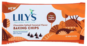 Chocolate Salted Caramel Flavor Baking Chips Lily's