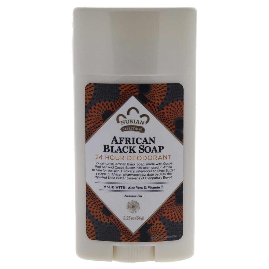 Nubian African Black Soap Deodorant