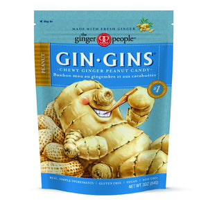 Chewy Ginger Peanut Candy, The Ginger People