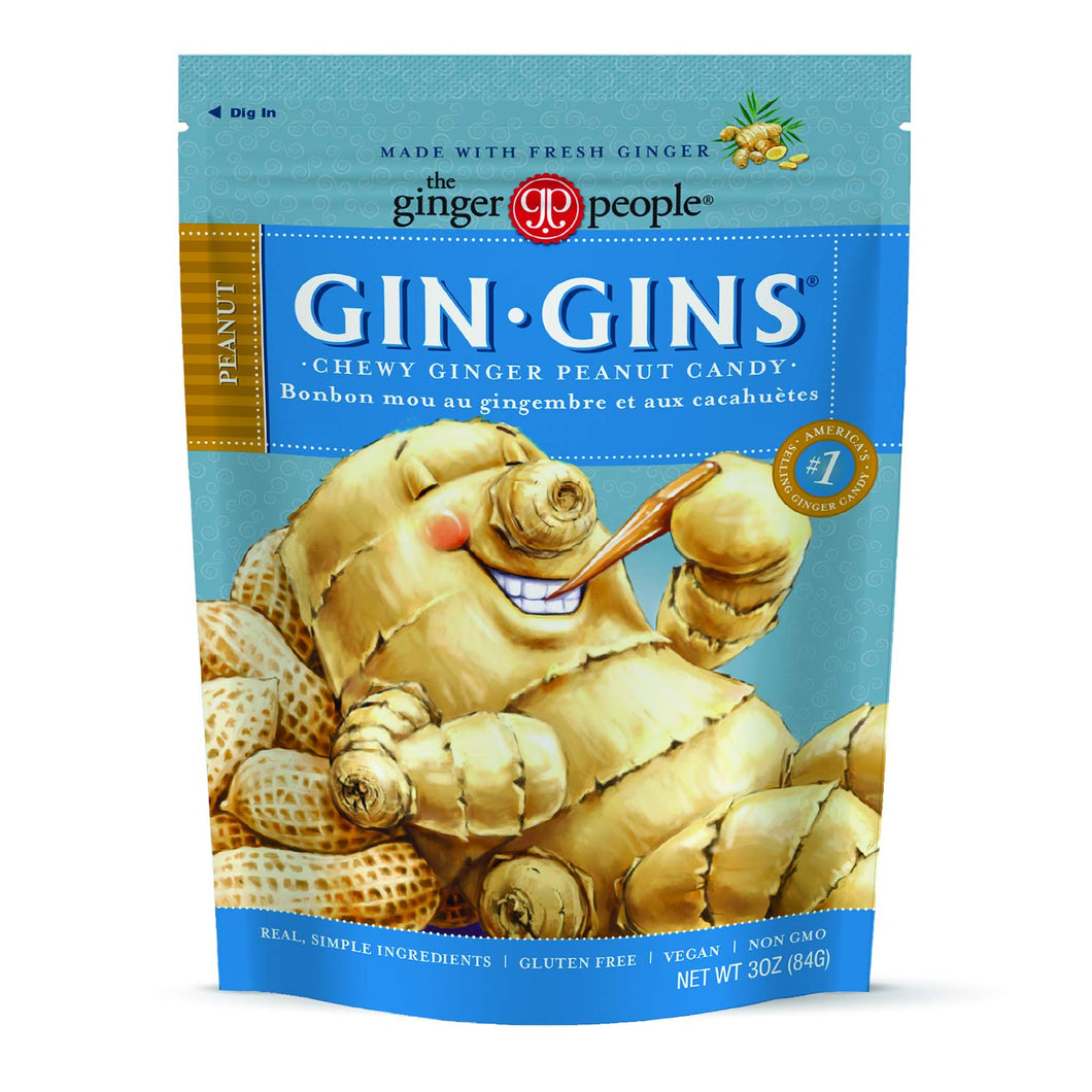 Chewy Ginger Peanut Candy, The Ginger People