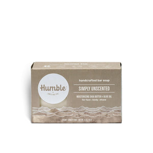 Handcrafted Bar Soap Simply Unscented Humble
