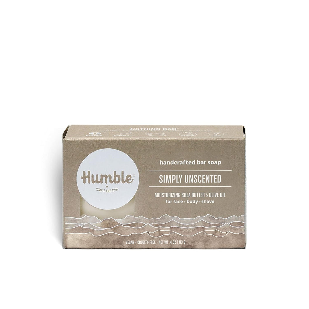 Handcrafted Bar Soap Simply Unscented Humble