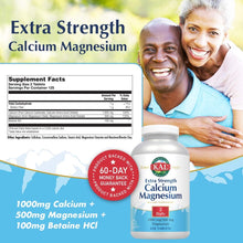 Load image into Gallery viewer, Kal Extra Strength Calcium Magnesium 250 Tb
