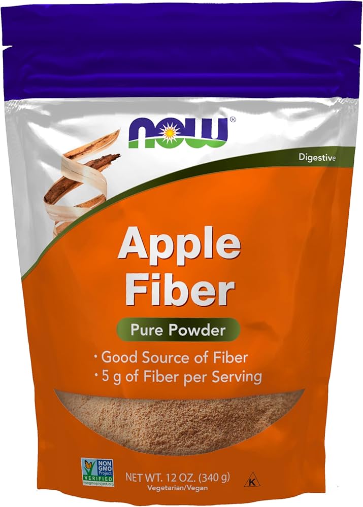 Now Apple Fiber Pure Powder 2oz