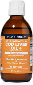 Cod Liver Oil+ Orange Flavored Wild Norwegian