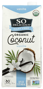 Coconut Milk Vanilla Organic So Delicious