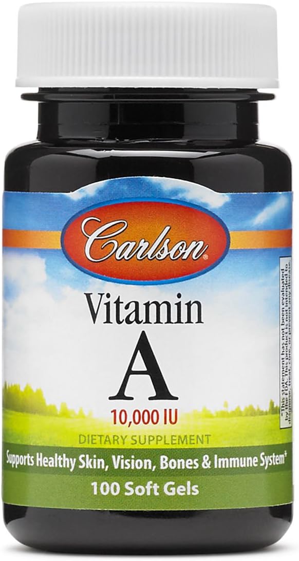 Carlson Vitamin A Nat 10000iu 100 Sg