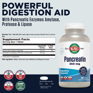 KAL Pancreatin 350 mg 500 T