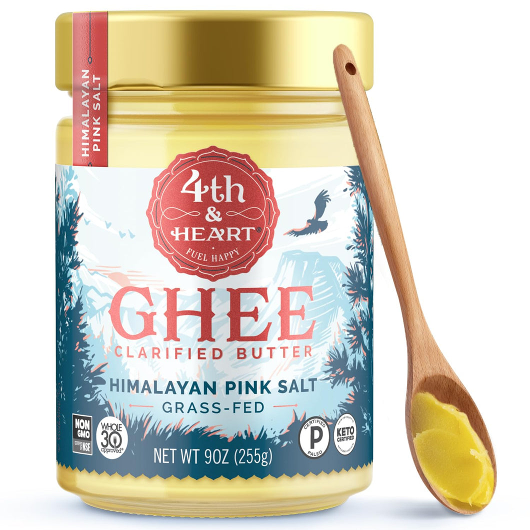 Ghee Himalayan Pink Salt 4th & Heart