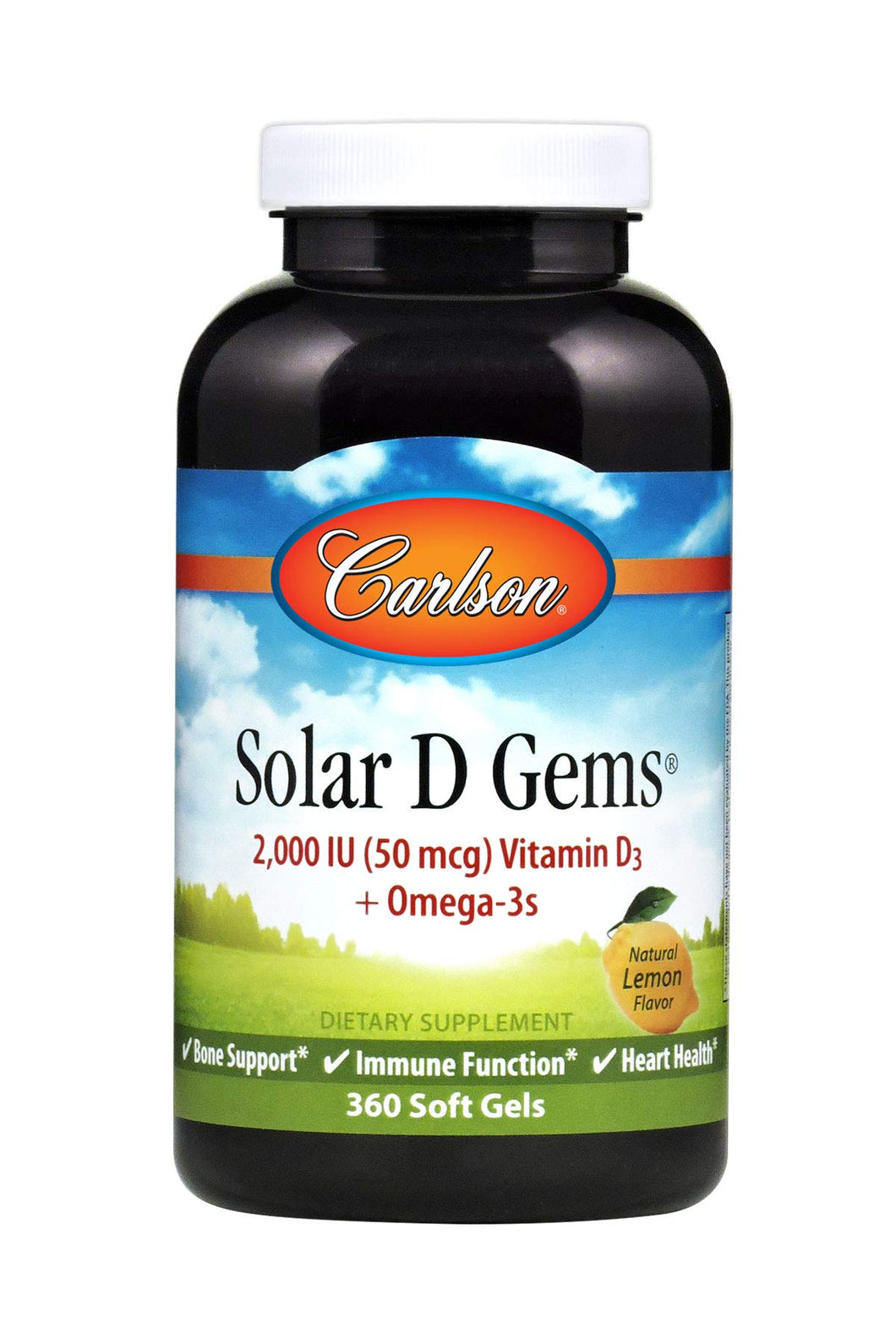 Carlson Solar D Gems 2000iu 120 Sg