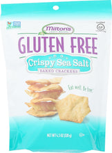 Load image into Gallery viewer, Milton's Crispy Sea Salt Crackers 4.5oz
