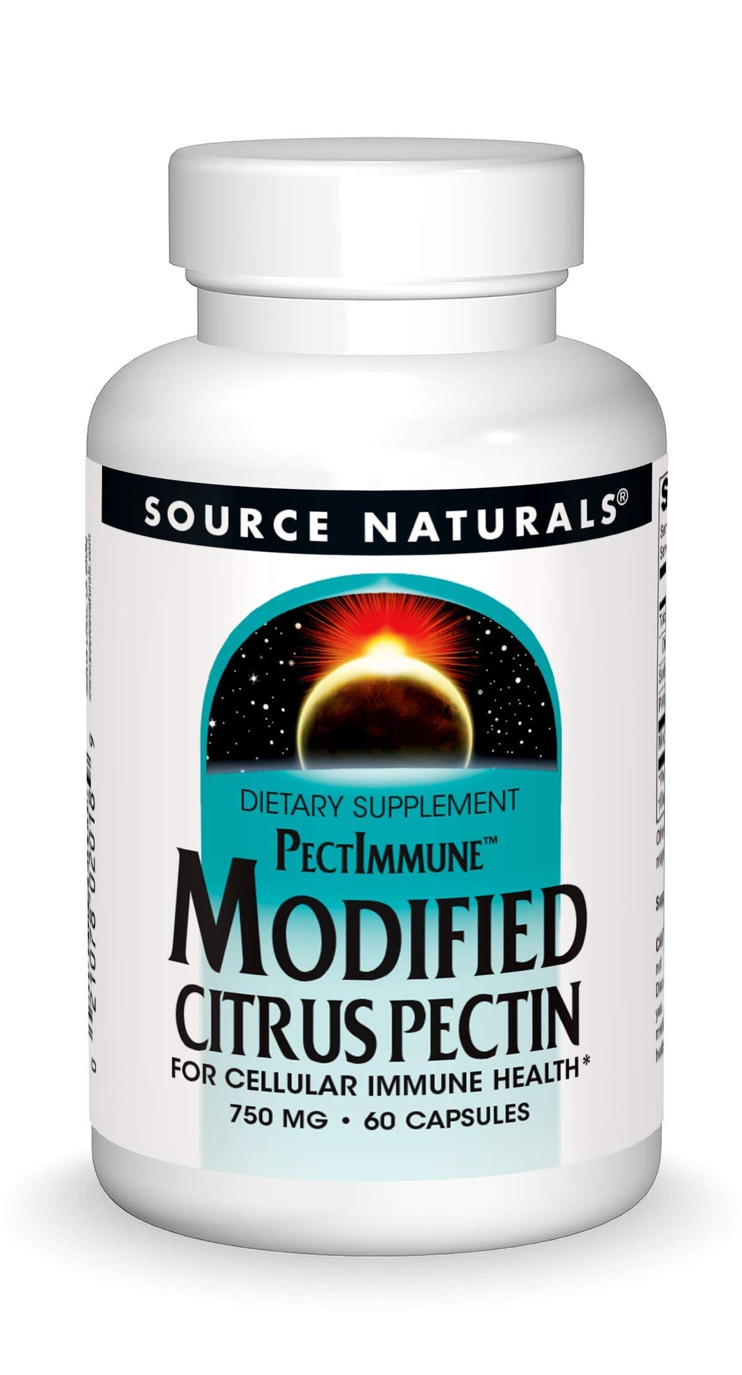 Source Naturals Modified Citrus Pectin 750mg 60c